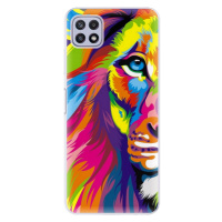 Odolné silikónové puzdro iSaprio - Rainbow Lion - Samsung Galaxy A22 5G