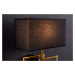 LuxD 26333 Dizajnová nástenná lampa Calanthe zlatá