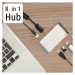 Hama USB-C hub,Multiport,8 pripojení,3xUSB-A,2xUSB-C