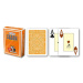Modiano 2096 100% plastové karty 2 rohy - Oranžové