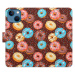Flipové puzdro iSaprio - Donuts Pattern - iPhone 13 mini