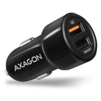 AXAGON PWC-QC5 car charger Smart 5V 2,4A + QC3.0, 30W, black