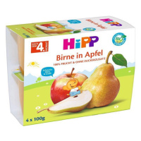HiPP Príkrm ovocný BIO jablká s hruškami 4x100g