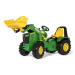 Rollytoys Šliapací traktor X-Trac John Deere Premium s predným nakladačom