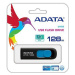 ADATA Flash Disk 128GB UV128, USB 3.1 Dash Drive (R: 90/W: 40 MB/s) čierna / modrá