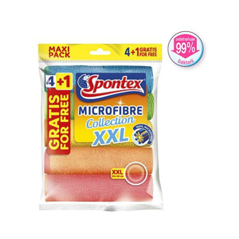 SPONTEX Microfibre Economic XXL 38 × 40 cm (5 ks)