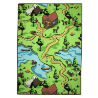 Dětský kusový koberec  Aljaška 5229 - 200x200 cm Ideal