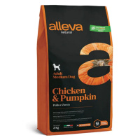 ALLEVA Natural Adult Medium Chicken&Pumpkin granule pre psov 2 kg