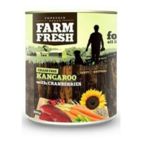 Farm Fresh Dog Kangaroo s brusnicami v konzerve 800g + Množstevná zľava zľava 15%