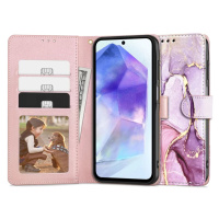 Púzdro TECH-PROTECT WALLET GALAXY A55 5G MARBLE (5906203692194)