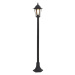 Smart lampáš čierny 122 cm vrátane Wifi ST64 - New Haven