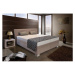 Čalúnená posteľ Windsor 160x200, béžová, bez matraca