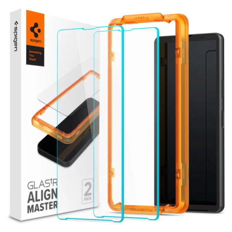 Ochranné sklo Spigen Glass tR Align Master 2 Pack - Sony Xperia 10 V (AGL06429)