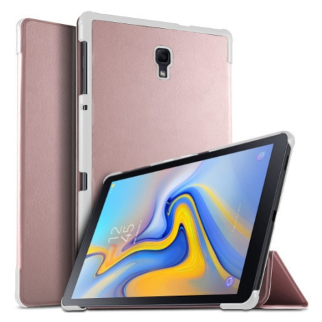 Samsung Galaxy Tab A 10,5 (2018) SM-T590 / T595, puzdro s priečinkom, Trifold, červenozlaté