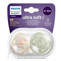 AVENT CUMLÍK Ultra Soft Premium 0-6m chlapec