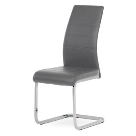 Jedálenská stolička Autronic 42x100 cm sivá ekokoža DCL-408 GREY