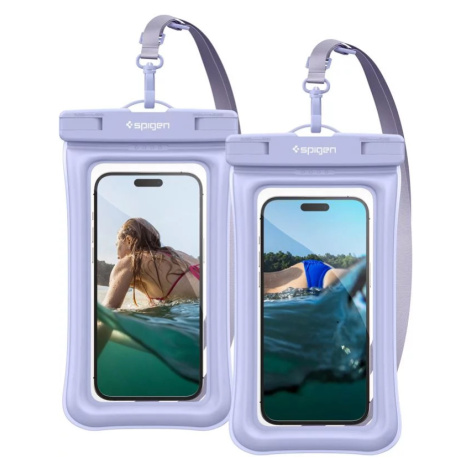 Púzdro Spigen Aqua Shield WaterProof Floating Case A610 2 Pack, aqua blue (ACS06016)