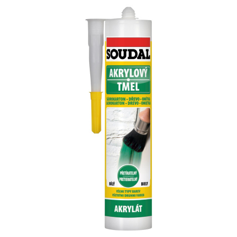 SOUDAL Akrylový tmel čierny 280 ml