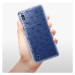 Odolné silikónové puzdro iSaprio - Abstract Triangles 03 - black - Samsung Galaxy A10