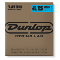 Dunlop DBFS45125M Flatwound Bass 45-125