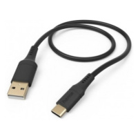 Hama 201570 kábel USB-C 2.0 typ A-C 1,5 m Flexible, silikónový, čierny