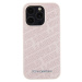 Original faceplate case KARL LAGERFELD KLHCP15LPQKPMP for iPhone 15 Pro (Quilted Pattern / pink)