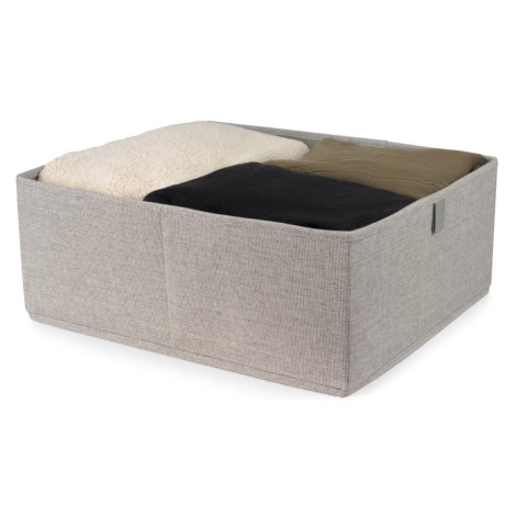 Sivé úložné boxy