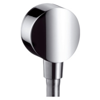 Hansgrohe Fixfit S, nástenné kolienko so spätným ventilom, chrómová, HAN-27456000