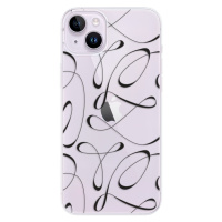 Odolné silikónové puzdro iSaprio - Fancy - black - iPhone 14 Plus