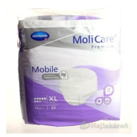 MoliCare Premium Mobile 8 kvapiek XL fialové, plienkové nohavičky naťahovacie, 14ks