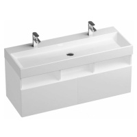 Kúpeľňová skrinka pod umývadlo Ravak Natural 120x45 cm biela X000001053