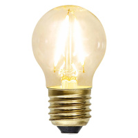 LED žiarovka E27 G45 filament 1,5W 2100K Soft Glow