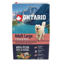 Krmivo Ontario Adult Large Fish & Rice 2,25kg