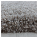 Kusový koberec Fluffy Shaggy 3500 beige - 80x150 cm Ayyildiz koberce