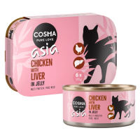Cosma Asia v želé 6 x 170 g - kuracie a kuracia pečeň