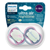 AVENT Cumlík ultra air nočný 6 - 18 m dievča 2 ks