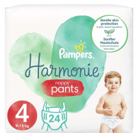 PAMPERS Harmonie Plienkové nohavičky Veľkosť 4, 24 ks, 9-15  kg