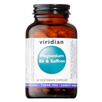 VIRIDIAN Magnesium B6 & Saffron 60 kapsúl