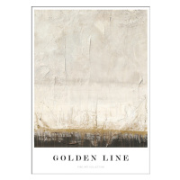 Plagát v ráme 52x72 cm Golden Line – Malerifabrikken