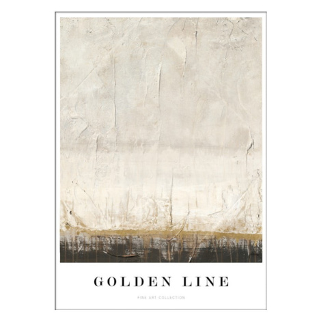 Plagát v ráme 52x72 cm Golden Line – Malerifabrikken