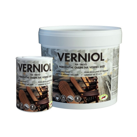 PAM Verniol - Ochranný prostriedok na drevo s prírodnými olejmi 2,5 l dub tmavý