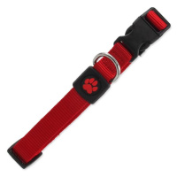 Obojok Active Dog Premium M červený 2x34-49cm