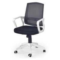 Sconto Kancelárska stolička OSCUT čierna/biela