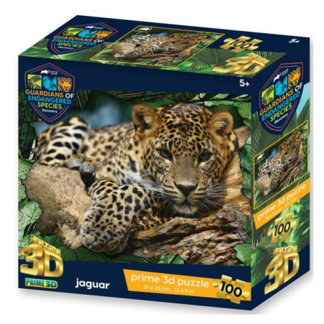 PRIME 3D PUZZLE - GES Jaguar 100 dielikov