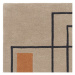 Vlnený koberec v béžovo-tehlovej farbe 200x290 cm Reef – Asiatic Carpets