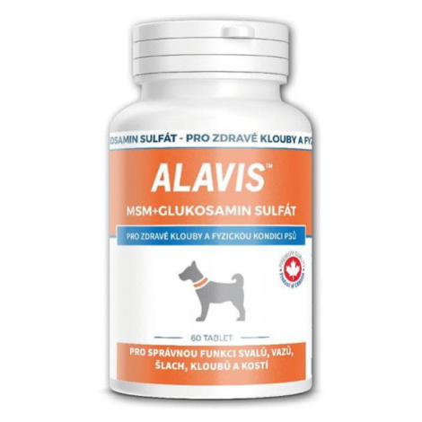 ALAVIS MSM Glukosamin sulfát - na zdravé kĺby a fyzickú kondíciu, 60tbl.