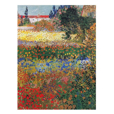 Reprodukcia obrazu Vincent van Gogh - Flower Garden, 60 x 45 cm Fedkolor