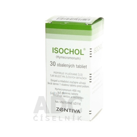 ISOCHOL DRG 30X400MG