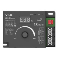 Stmievač/ovládač s RF aj s manuálnym ovládaním V1-K (BNLX)