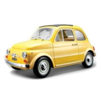 Bburago 1:24 Fiat 500 F 1965 Yellow